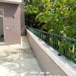 C9F-2091 冷氣欄杆約233.8米(皆綠古銅挑金) 關西 陽台欄杆廠商 (8)