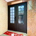 C9B-1078雙開(FR-9637) 光強 新店玻璃門安裝 (4)