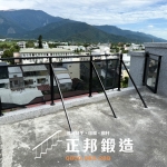 C9F-1009 台東池上中山路ST玻璃欄杆(FR-9622M1+灰強) 不銹鋼玻璃欄杆安裝 (1)