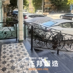 C9F-2067 (古典褐) 台北戶外樓梯扶手安裝 (2)