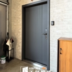 C9B-2058 (烤漆顏色FR-2910) 台中素面玄關門推薦 (1)