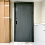 C9B-2058 (烤漆顏色FR-2910) 台中素面玄關門推薦 (3)