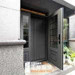 C9B-1078 內門C9A-1043含開天(皆FR-2898) 林口玄關門安裝 (1)