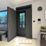 C9A-1043 外門C9B-1078 含開天(皆FR-2898)林口玄關門安裝 (4)