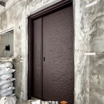 C9A-1033 (FR-8679) 三重玄關門安裝 (4)