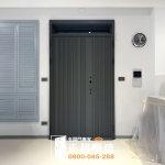 C9A-1043 外門C9B-1078 含開天(皆FR-2898)林口玄關門安裝 (3)