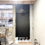 C9B-2041+內向平板含開天(FR-9623) 明森玄關門安裝 (4)