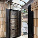 C9C-2079 (FR-9637M1) 永和不銹鋼庭院門安裝 (3)