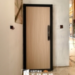 C9B-6027 門框烤漆2898G 木紋2518NTD亞麻紅豆杉 新竹換門廠商推薦 (4)