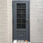 C9B-1078(FR-2910)三合一通風訂做深灰砂 3+3鋼絲膠合波 大溪換門廠商推薦 (3)