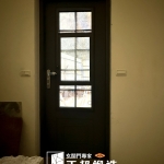 C9B-1078(FR-2910)三合一通風訂做深灰砂 3+3鋼絲膠合波 大溪換門廠商推薦 (2)