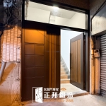 老舊公寓信箱大門翻新 (FR-8675.柚木色)