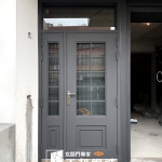 C9B-1078 C9B-2040+C9B-3004(FR-2898橡木色) 大溪玻璃門安裝 (4)