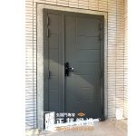 林口徐先生包框換門案例 C9B-2001(烤漆顏色FR-2898)加裝摺疊紗門