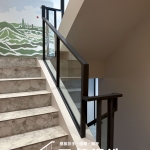 C9E-4024(FR-2910M1)(10光強) 汐止玻璃樓梯扶手廠商安裝 (7)