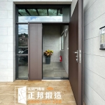 C9B-2058 烤漆顏色FR-8677 基隆何先生子母包框安裝案例照片