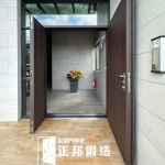 C9B-2058 烤漆顏色FR-8677 基隆何先生子母包框安裝案例照片