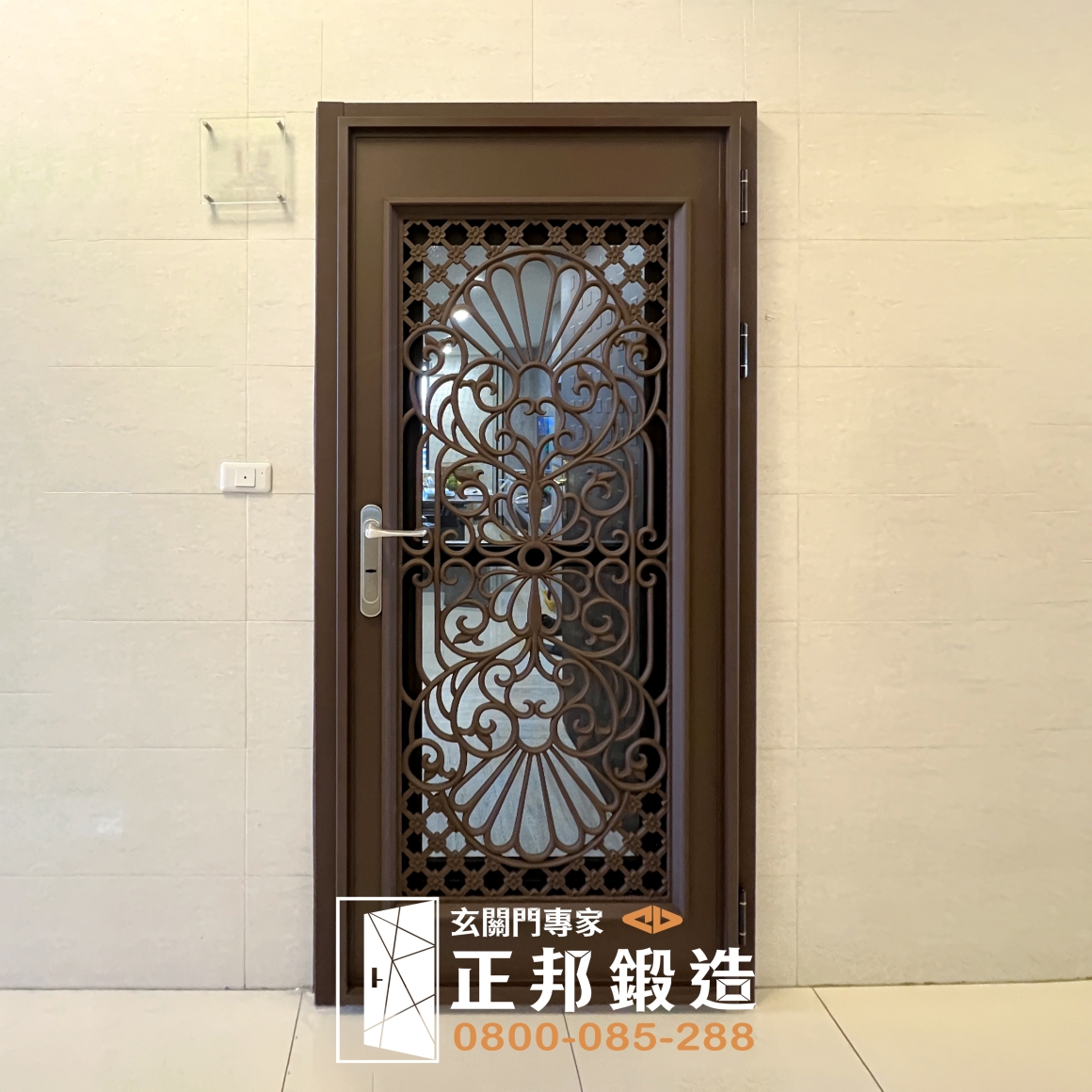 正邦三合一通風門實品拍攝-正面