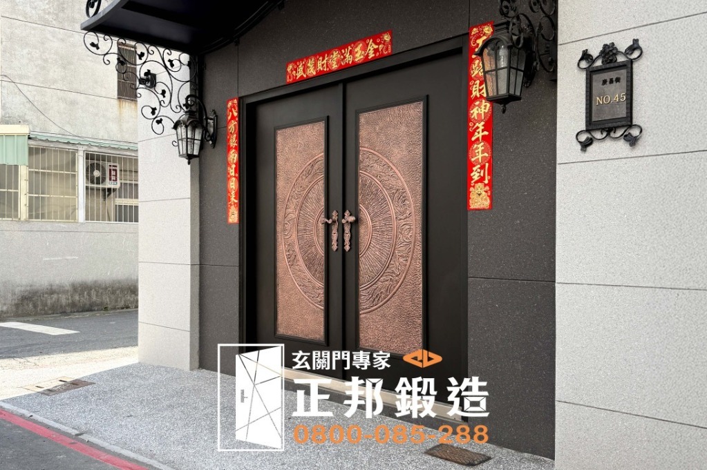 鑄鋁門照片 玄關門推薦